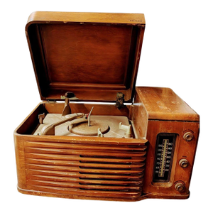 Vintage Philco Radio and Record Player Original 1940