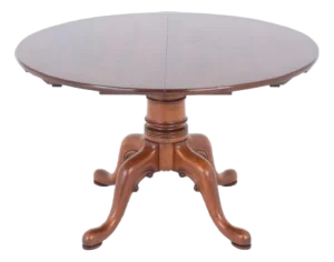 Georgian Revival Extending Dining Table in Cherry Wood, 1920s