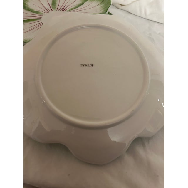 Antique Lidded Cabbage Bowls and Saucers Set- Set of 5 For Sale - Image 4 of 5