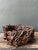 Vintage Rustic Brown Ceramic Twig Bowl For Sale In West Palm - Image 6 of 13