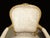 1970s Vintage French Louis XVI Gold Gilt Off White Arm Chair For Sale - Image 5 of 15