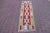 1960s Southwestern Style Hand Knotted Geometric Design Oushak Kilim Runner Rug For Sale - Image 11 of 11