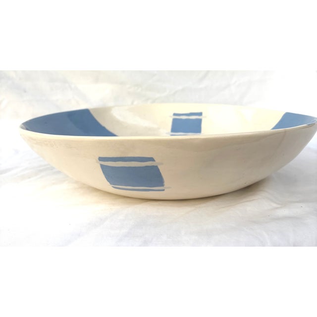 1980's Memphis Style Studio Pottery Bowl, Signed by Artist For Sale - Image 4 of 12