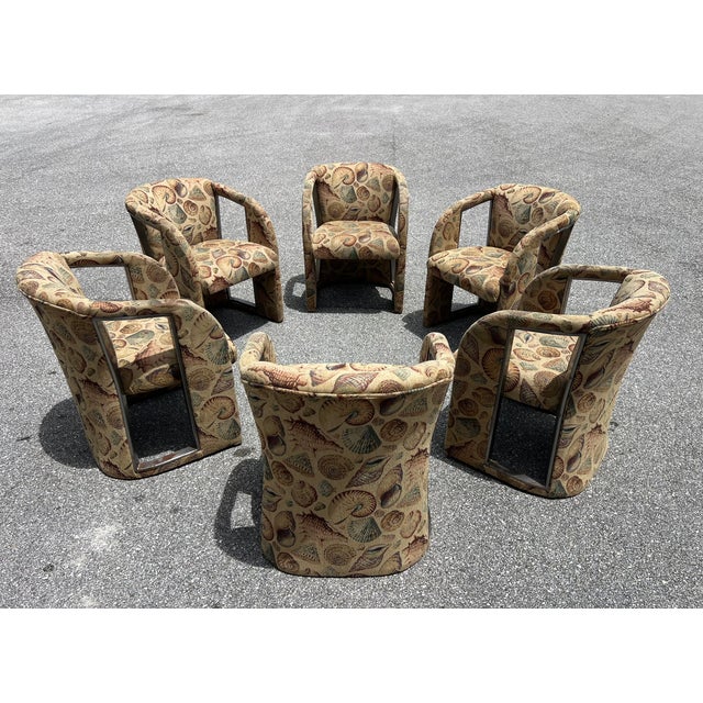 Sculptural Chairs in the Manor of Vladimir Kagan - Set of 6 For Sale - Image 11 of 12
