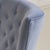 Mid-Century Modern Italian Cornflower Blue Velvet Lounge Chair in the Manner of Paolo Buffa, 1950s For Sale - Image 3 of 11