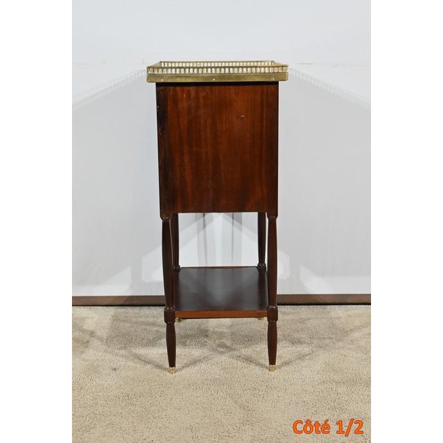 Small Louis XVI Mahogany Chiffonnière Lounge Table, 18th Century For Sale - Image 9 of 16