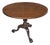 Late 19th Century Small Round Mahogany Chippendale Style Tilt Top Dining/Tea Table With Ball & Claw Feet For Sale