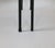 1950s Upholstered Wrought Iron Based Stools Attributed to Paul McCobb - Set of Three For Sale - Image 11 of 13