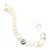 Tiffany & Co. Angela Cummings necklace crafted in 18k yellow gold with smooth mother-of-pearl links and a striking inlaid...