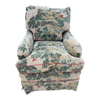 Green Marco Handmade Club Chair For Sale