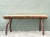 Vintage Split Log Bench For Sale - Image 10 of 12