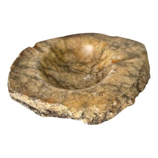 Large Green Ashtray or Vide Poche in Marble Onyx, Italy, 1960 For Sale