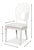 Neoclassical Dining Chairs with Ribbon Backs in White, Sets of 2 For Sale - Image 11 of 11