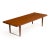 Mid-Century Modern Merton Gershun American of Martinsville X Inlaid Walnut Coffee Table For Sale - Image 3 of 12