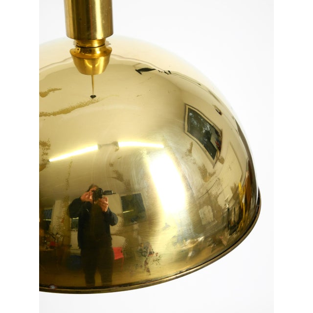 Posa Brass Pendant Lamp from Florian Schulz, 1970s For Sale - Image 13 of 18