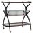 Bar Cart and Magazine Stand by Cesare Lacca, Italy 1960s For Sale