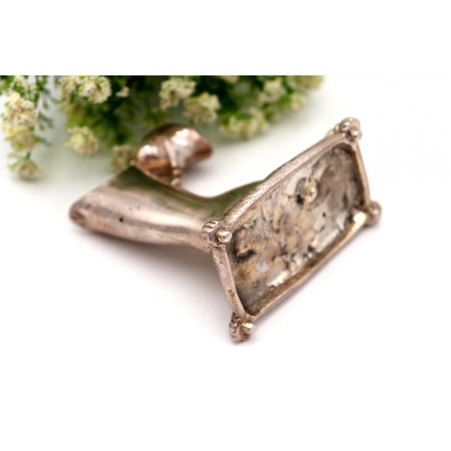 Silver Boot Toothpick Holder For Sale - Image 6 of 8
