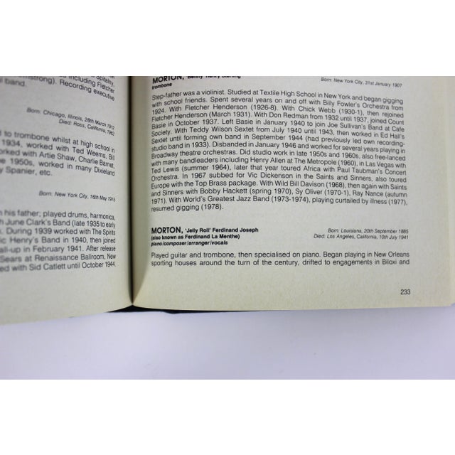 1978 Who's Who of Jazz: Storyville to Swing Street by John Chilton Hard Cover Book For Sale - Image 6 of 7