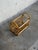 Wood Vintage Rattan Magazine Rack Newspaper Holder Boho Wicker Mid Century Stand For Sale - Image 7 of 10