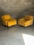 Mid-Century Modern 1970s Selig of Monroe Swivel and Tilt Chairs- A Pair For Sale - Image 3 of 12