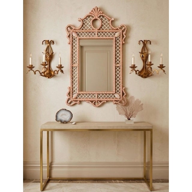 Pair of Vintage Hollywood Regency Gilt Metal 3-Light Sconces For Sale In West Palm - Image 6 of 12