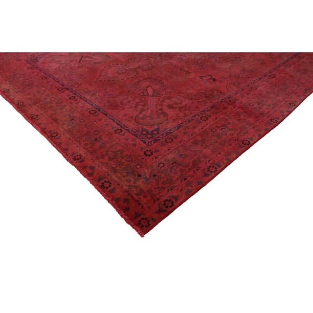 Vintage Middle Eastern Hand-Knotted Rug For Sale - Image 5 of 8