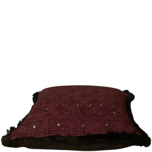 Contemporary Deva Cushion by Sohil Design For Sale - Image 3 of 7