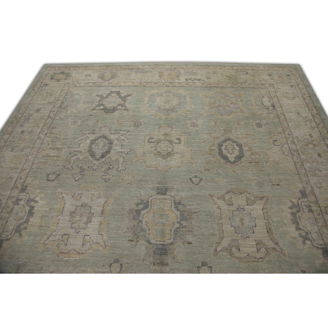 Early 21st Century Modern Turkish Oushak Rug 8'2" x 10'7" For Sale - Image 5 of 7