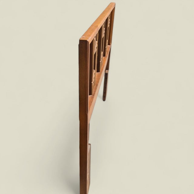 Postmodern 1960s Bassett Mid-Century Full-Size Headboard For Sale - Image 3 of 10