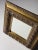 Vintage Gold-Colored Square Mirror For Sale - Image 4 of 16