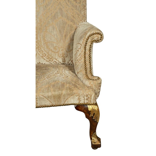 George I Walnut and Parcel Gilt Armchair For Sale In Boston - Image 6 of 14