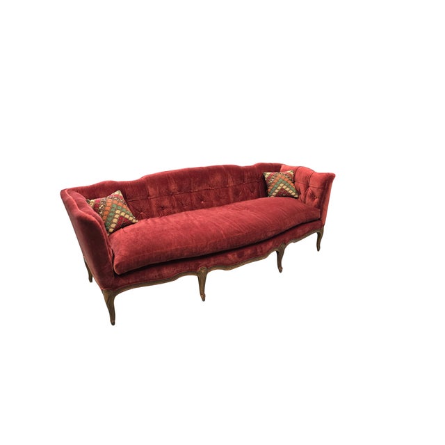 Late 20th Century Tuxedo Sofa | Baker Furniture For Sale - Image 9 of 13