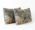Mid-Century Modern Turkish Lumbar Rug Pillow Cover 16'' X 24'' - Set of Two For Sale - Image 3 of 4