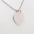 Vintage Return to Tiffany Sterling Silver Heart Tag Pendant & Dog Tag Chain Necklace For Sale In Philadelphia - Image 6 of 12