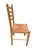 Italian Country Ladder Back Dining Chairs With Woven Rush Seats – Set of 4 For Sale - Image 12 of 18