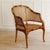 Vintage Faux Bamboo Armchair with Viennese Wickerwork, 1970 For Sale - Image 14 of 15