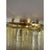 Scenographic italian hand-made flush mount with clear amber “tronchi” , elements of murano glass. elegant flush mount in a...