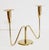 Hagenauer Candlestick Hagenauer Two-Light Candlestick. Made by the Hagenauer workshops in Vienna, circa 1950. Polished...