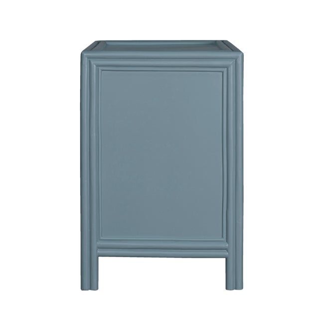 Not Yet Made - Made To Order Capri End Table in Regatta Blue For Sale - Image 5 of 8