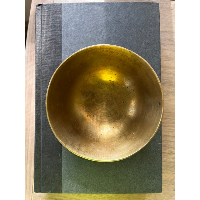 Vintage Chinese Rice Bowl, Made of Brass Chairish