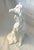 1950s Vintage Russian Wolfhound Borzoi White Ceramic Dog Figure For Sale - Image 5 of 6