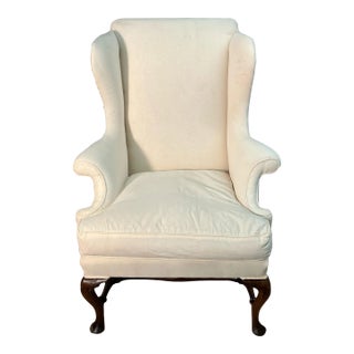 Mid 18th Century George II Walnut Wingback Armchair For Sale