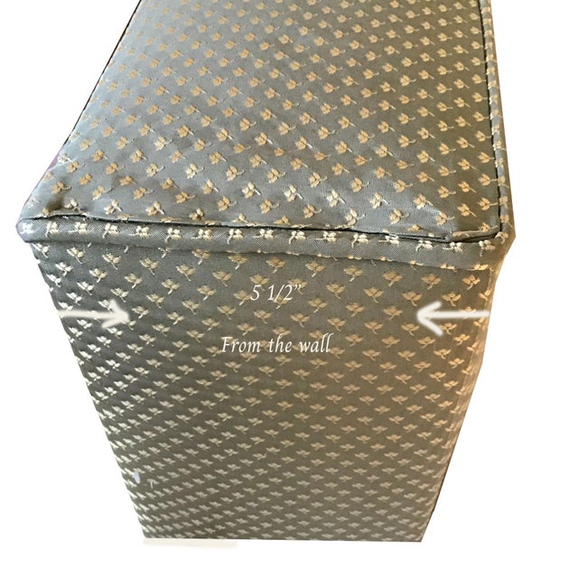 Vintage Silk Drapes by Zoffany French Silk Passementerie Cord Edge. Top Decorative Pelmet- 5 Pieces For Sale - Image 10 of 12