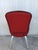 Set of Seventeen Conference or Dining Chairs in Steel and Red Wool For Sale - Image 10 of 13