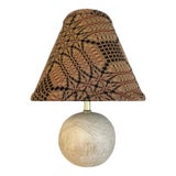 Late 20th Century Fossil Base Mini Lamp For Sale