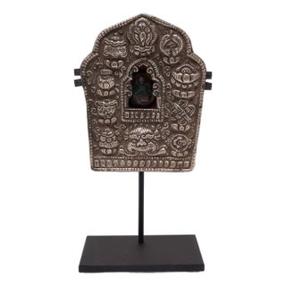 Tibetan Traveling Shrine, C. 1850 For Sale