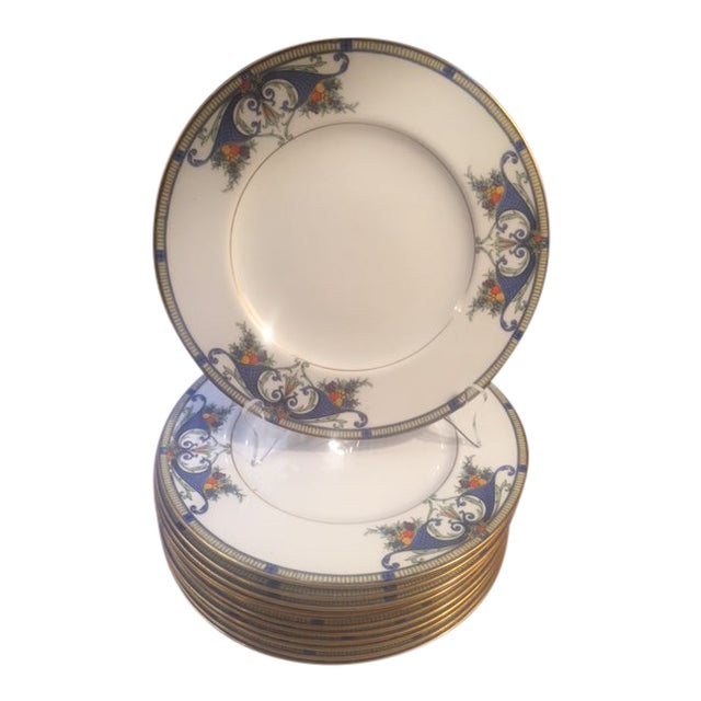Royal Worcester Porcelain Dinner Plates Set of 12 Chairish