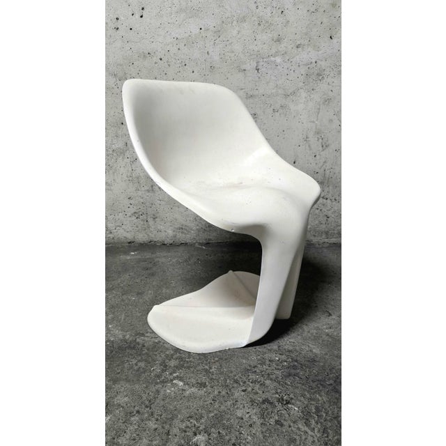 Vintage Saddle Chair by Jean Dudon, 1971, in Good conditions. Designed 1970 to 1979 This piece is attributed to the...