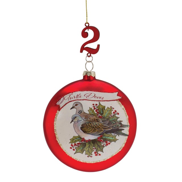 2020s Twelve Days of Christmas Ornament (Set of 12) For Sale - Image 5 of 9