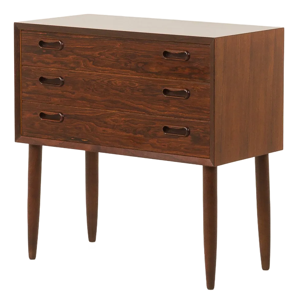 Small Danish Rosewood Dresser, 1960s | Chairish